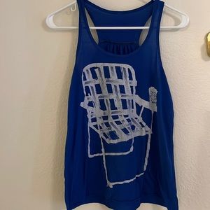 Blue Dutch bros tank top